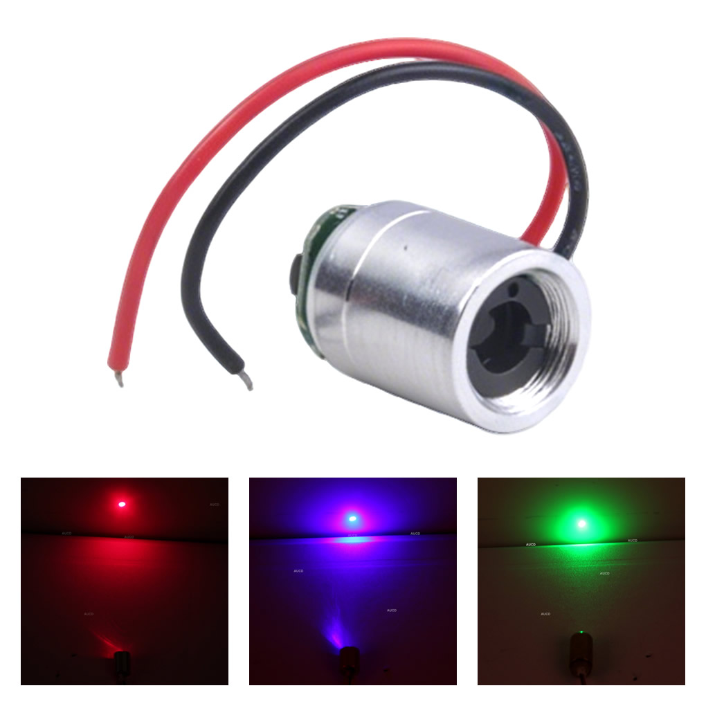 Industrial Blue Laser - Φ12x15mm DC 5V 레드-100mW 그린-50mW 블루-100mW