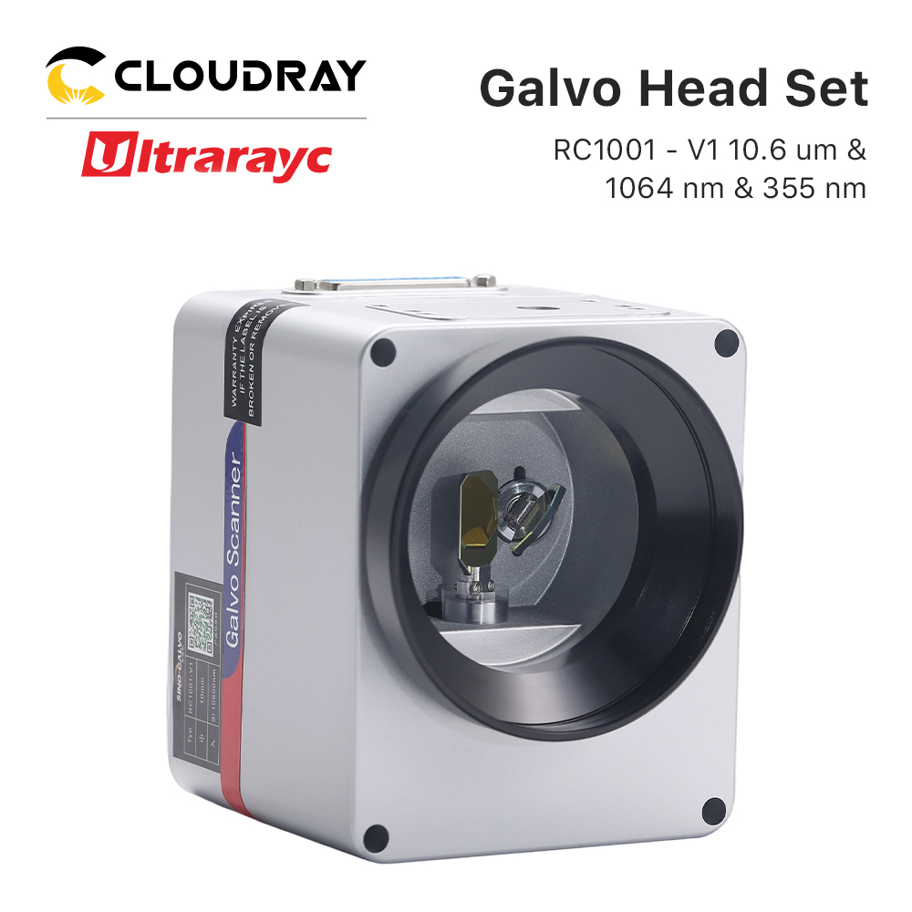 Galvo Scan Head - Ultrarayc RC1001-V1 스캐닝 갈보 헤드 세트