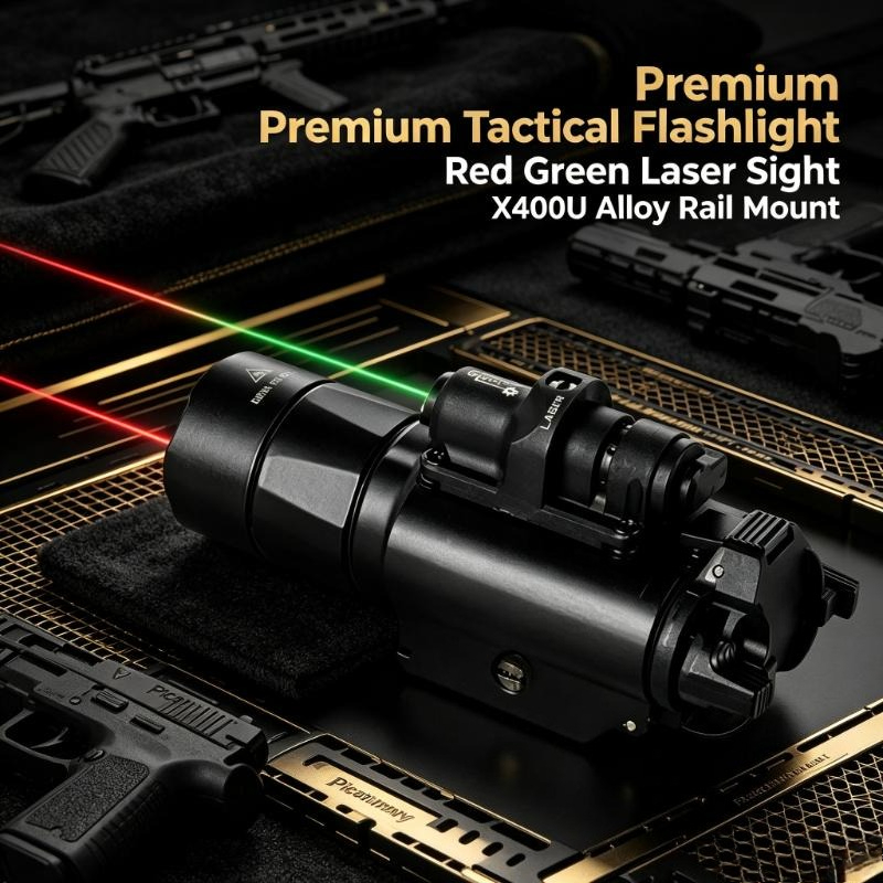 Industrial Laser Systems - X400U 합금 전술 손전등 레일 홀더