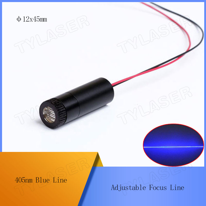 D12X45mm 초점 조절 가능 405nm 블루 라인  - Industrial Blue Laser 리뷰 및 가격