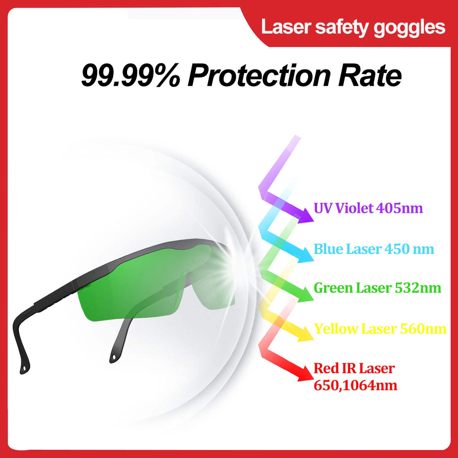 1064nm 적외선 레이저 안전 보호 안경 IPL 제모 - Industrial Blue Laser 리뷰 및 가격