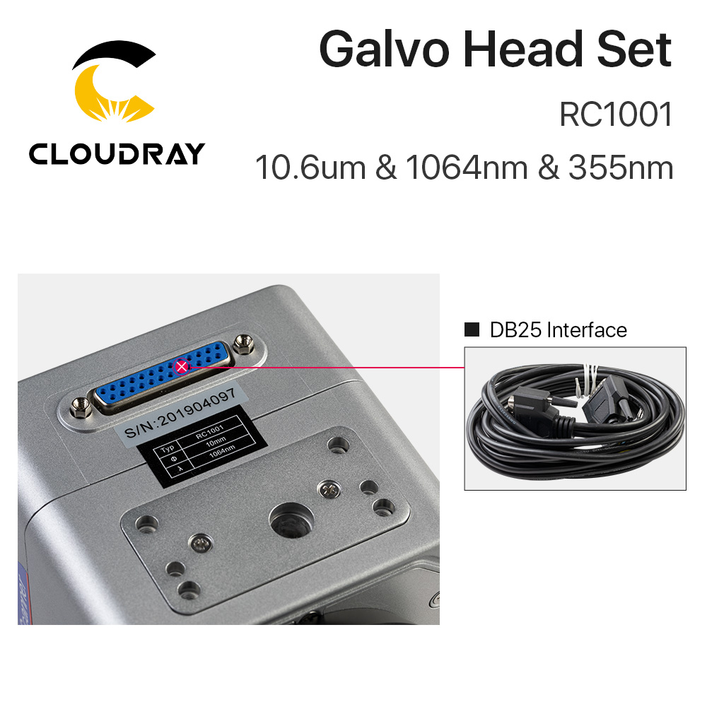 Cloudray 파이버 레이저 스캐닝 갈보 헤드 세트, - Galvo Scan Head 리뷰 및 가격