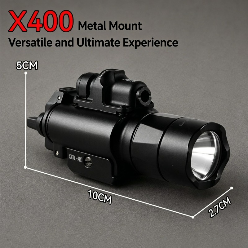 X400U 합금 전술 손전등 레일 홀더 레드 그린 레이 - Industrial Laser Systems 리뷰 및 가격