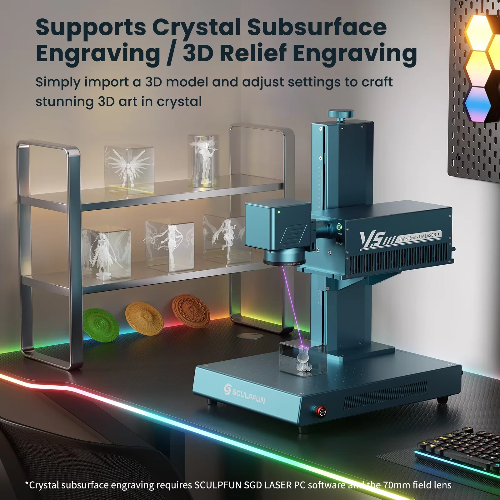 SCULPFUN V5 UV 레이저 조각기 산업용 기계, - Industrial Uv Laser Engraver 리뷰 및 가격